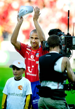 Henrik Larsson har kommit hem