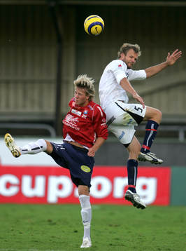 Ola Toivonen och Tobias Carlsson. Nickduell