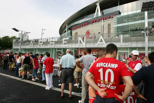 The Emirates Stadium