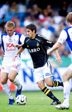 Gabriel Özkan, AIK utmanar Halmstads försvar