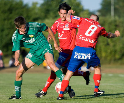 Fotboll, Åhus (Göinges dream team) - Helsingborg
