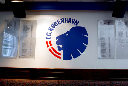 Parken i Köpenhamn, klubbmärke, FCK
