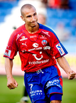 Fotboll, Henrik Larsson, Helsingborg, jubel
