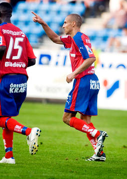 Henrik Larsson, Helsingborg, jubel