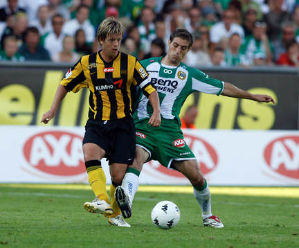 Jesper Ljung, Häcken och Sebastian Eguren, Hammarby
