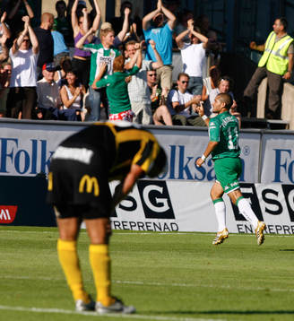Pablo Pinones-Arce, Hammarby, jubel, glädje