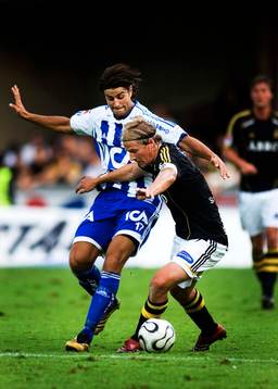 Daniel Tjernström, AIK och George Mourad, Göteborg
