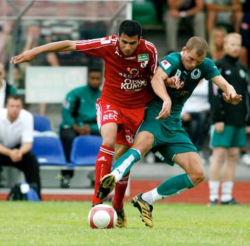 Abderrahman Kabous, Degerfors och Robert Åhman-Persson,