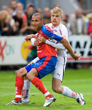 Henrik Larsson, Helsingborg och Mikael Eklund, Kalmar