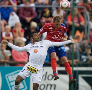 Erik Wahlstedt, Helsingborg och Ari Ferreira, Kalmar