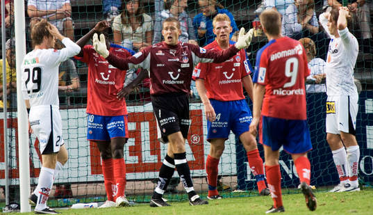 Daniel Andersson, målvakt, Helsingborg missnöjd