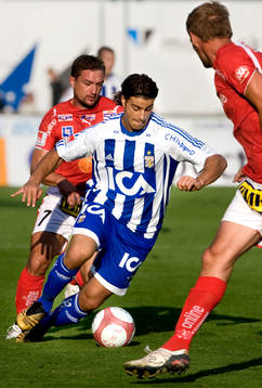 George Mourad, Göteborg fintar bort Mikael Blomberg och