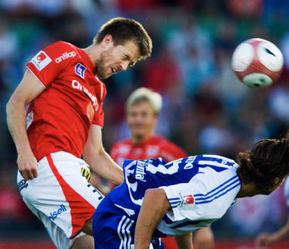 Joachim Lantz, Kalmar vinner nickduell mot George Mourad,