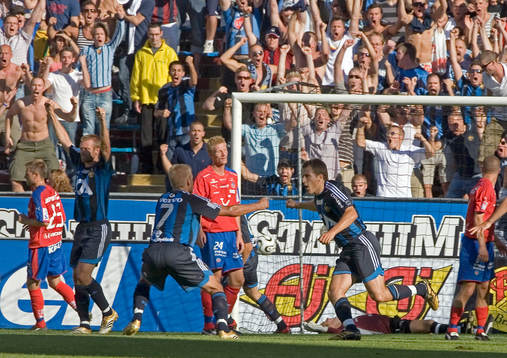 Tobias Hysén, Djurgården, jubel, glädje