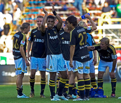 Wilton Figueiredo, AIK. jubel, glädje