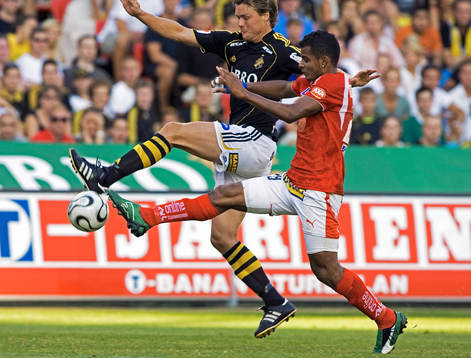 Niklas Sandberg, AIK och Ari da Silva Ferreira, Kalmar