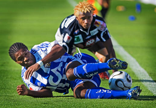 Samuel Wowoah, Göteborg faller när Yannick Bapupa fäller