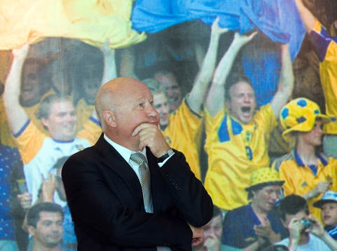 Lars-Åke Lagrell, ordförande Svenska Fotbollförbundet