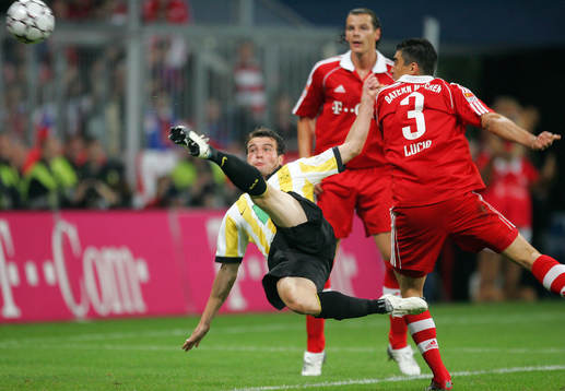 Fotboll, tysk, bundesliga, Bayern München - Borussia