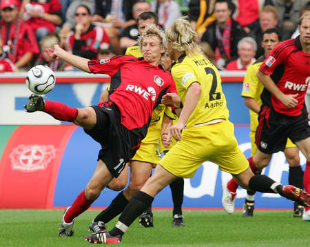 Fotboll, tysk, bundesliga, Bayer Leverkusen - Alemannia
