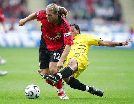 Fotboll, tysk, bundesliga, Bayer Leverkusen - Alemannia