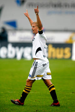 Daniel Tjernström, AIK, jubel