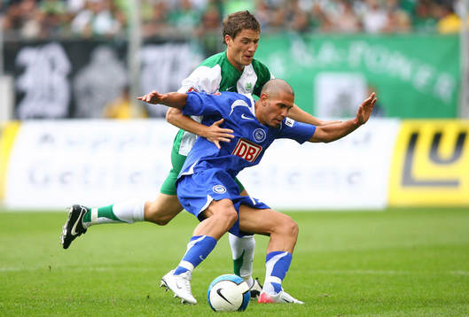 Michael Stegmayer, Wolfsburg och Christian Gimenez, Hertha