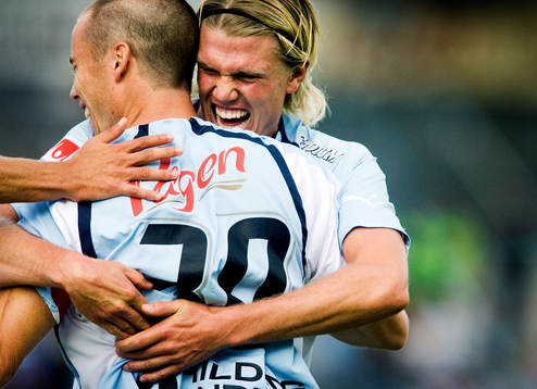 Daniel Andersson och Christian Järdler, Malmö jubel