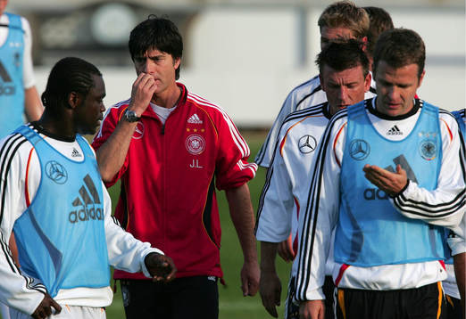 Gerald Asamoah, Bernd Schneider, Oliver Bierhoff och