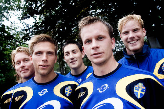 Fredrik Berglund, Anders Svensson, Stefan Ishizaki, Tobias