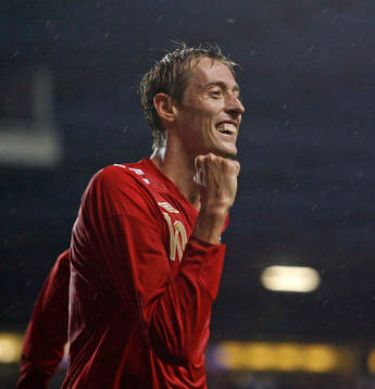 Peter Crouch, England, jubel
