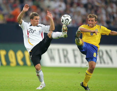 Lukas Podolski och Anders Svensson
