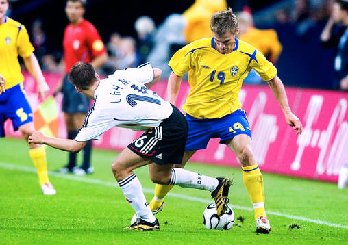 Philipp Lahm, Tyskland och Markus Rosenberg