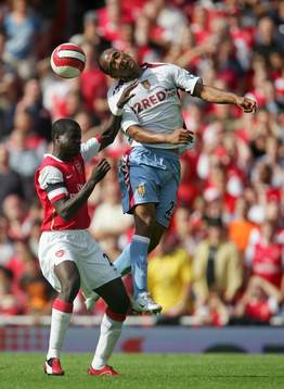 Luke Moore, Aston Villa, Emanuel Eboue, Arsenal