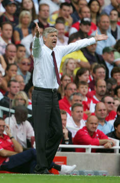 Arsenals tränare Arsene Wenger