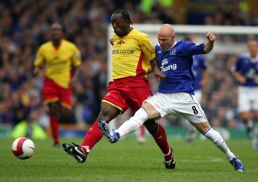 Andy Johnson, Everton, Lloyd Doyley, Watford