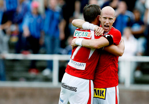 Henrik Rydström, Kalmar jubel med målskytten Mikael