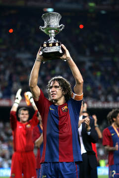 Carles Puyol, Barcelona, pokal