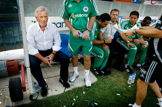 Hans Backe, Hasse Backe, tränare Panathinaikos