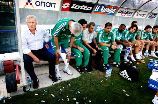 Hans Backe, Hasse Backe, tränare Panathinaikos