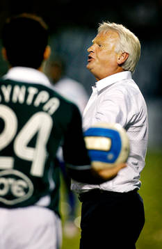 Hans Backe, Hasse Backe, tränare Panathinaikos