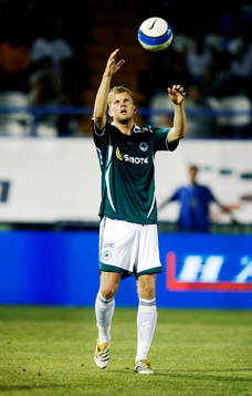 Mikael Antonsson, Panathinaikos gjorde en bra ligadebut och