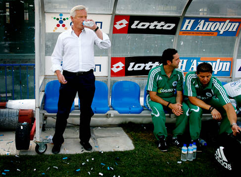 Hans Backe, Hasse Backe, tränare Panathinaikos