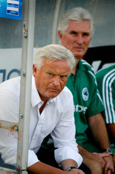 Hans Backe, Hasse Backe, tränare Panathinaikos