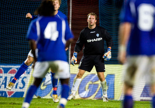 1-0, Åtvidaberg vidare i Uefa Cupen. Henrik Gustavsson,