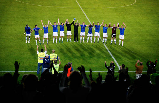 TFF jubel, jublar med publiken