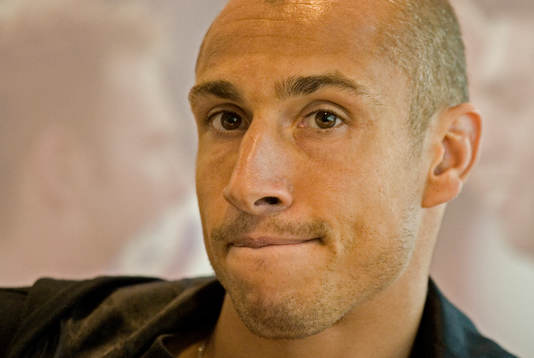 Henrik Larsson på presskonferensen