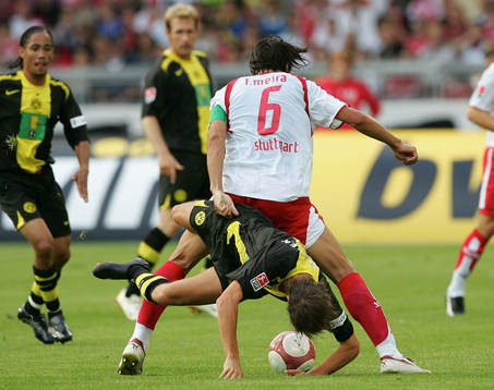 Ebi Smolarek, Dortmund och Fernando Meira, Stutttgart