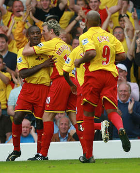 Fotboll, Engelsk, Premier League,  Watford - Manchester