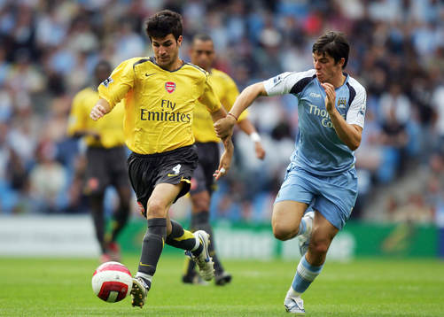 Cesc Fabregas, Arsenal och Joey Barton, Manchester